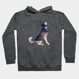 Husky Dog Illustration Hoodie